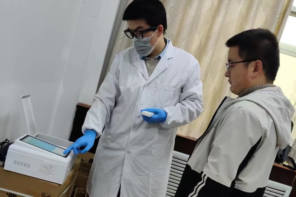 鎮原縣市場監督管理局采購多台丝瓜视频在线观看食品快檢儀器